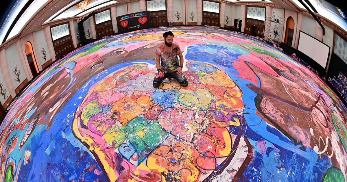 Largest painting 2025 guinness world record