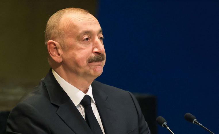 Azerbaijan's President Ilham Aliyev 