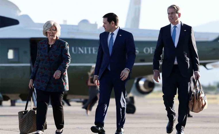 Details of Rubio's trip were not immediately available